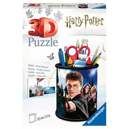 Puzzle 3D Ravensburger Iceland: Kirkjuffellsfoss 57 Piese 3D Suport pentru Creioane - Jucarii si jocuri, Puzzle-uri și puzzle-uri