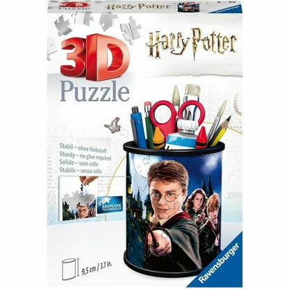 Puzzle 3D Ravensburger Iceland: Kirkjuffellsfoss 57 Piese 3D Suport pentru Creioane - Jucarii si jocuri, Puzzle-uri și puzzle-uri
