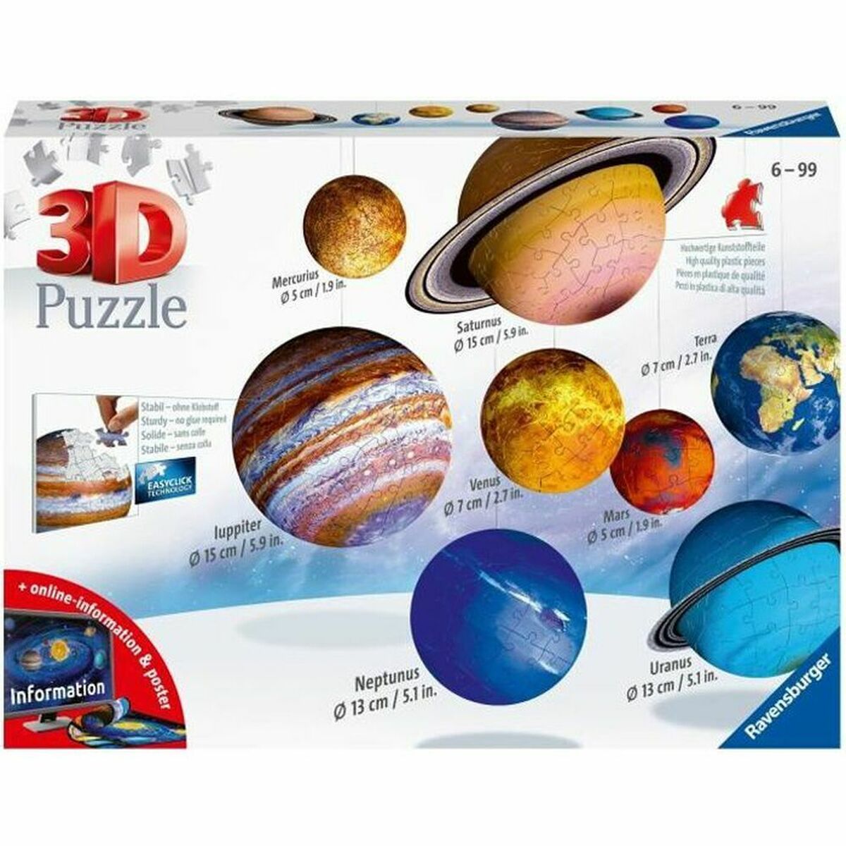 Puzzle Ravensburger 11668 - Jucarii si jocuri, Puzzle-uri și puzzle-uri