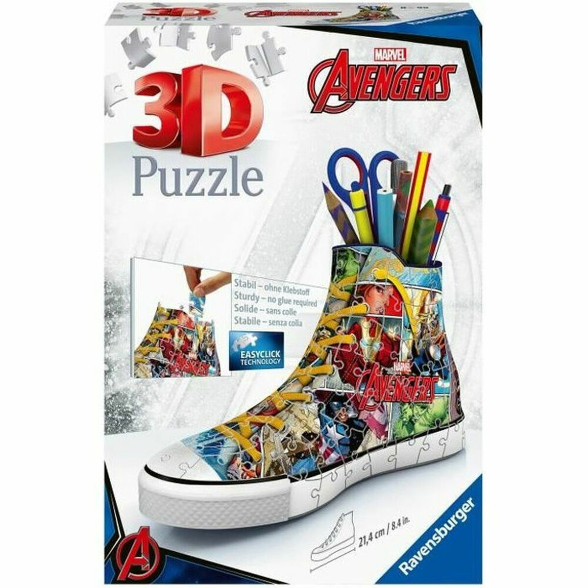 Puzzle 3D Ravensburger Sneaker Avengers 108 Piese - Jucarii si jocuri, Puzzle-uri și puzzle-uri