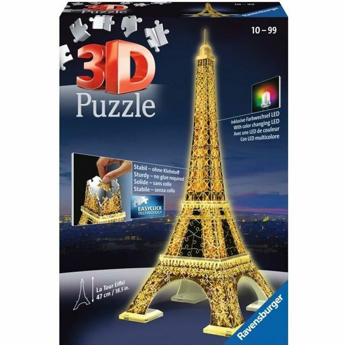 Puzzle 3D Ravensburger Iceland: Kirkjuffellsfoss 216 Piese 3D - Jucarii si jocuri, Puzzle-uri și puzzle-uri