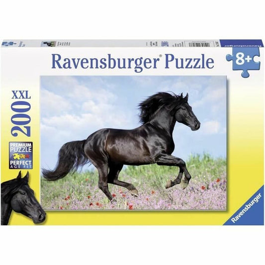 Puzzle Ravensburger 12803 Black Stallion XXL 200 Piese - Jucarii si jocuri, Puzzle-uri și puzzle-uri