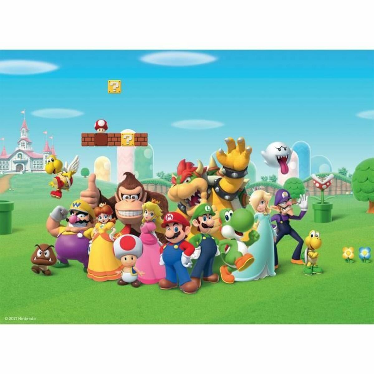 Puzzle Ravensburger SUPER MARIO 200 Piese - Jucarii si jocuri, Puzzle-uri și puzzle-uri