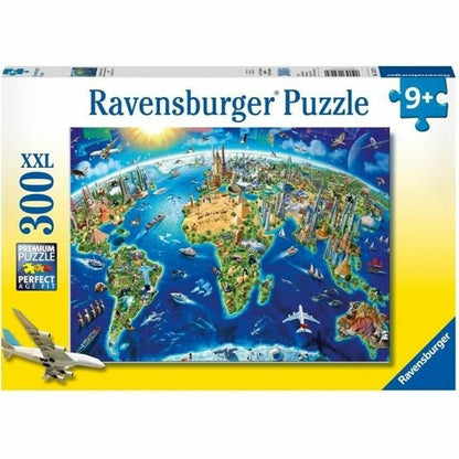 Puzzle Ravensburger Map of the monuments of the world - Jucarii si jocuri, Puzzle-uri și puzzle-uri