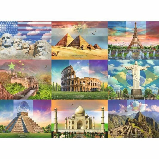 Puzzle Ravensburger 13290 XXL Monumentos del mundo 200 Piese - Jucarii si jocuri, Puzzle-uri și puzzle-uri