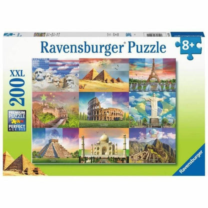 Puzzle Ravensburger 13290 XXL Monumentos del mundo 200 Piese - Jucarii si jocuri, Puzzle-uri și puzzle-uri