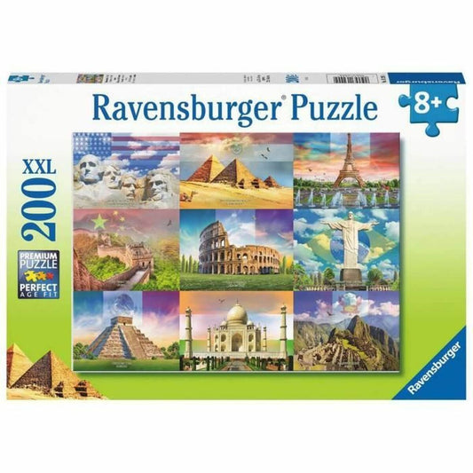 Puzzle Ravensburger 13290 XXL Monumentos del mundo 200 Piese - Jucarii si jocuri, Puzzle-uri și puzzle-uri