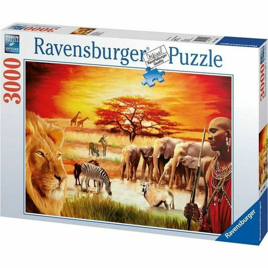 Puzzle Ravensburger Massai Pride (3000 Piese) - Jucarii si jocuri, Puzzle-uri și puzzle-uri
