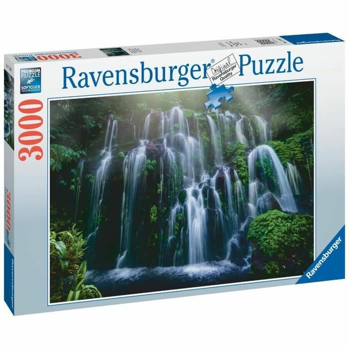 Puzzle Ravensburger Chutes d'eau, Bali Paysage et nature 3000 Piese - Jucarii si jocuri, Puzzle-uri și puzzle-uri