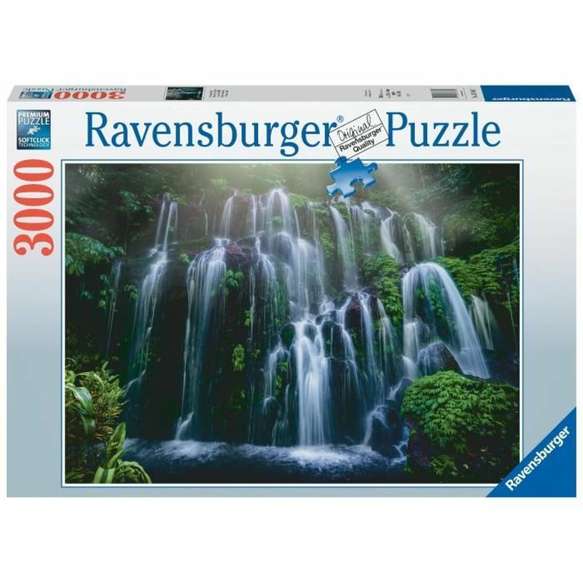 Puzzle Ravensburger Chutes d'eau, Bali Paysage et nature 3000 Piese - Jucarii si jocuri, Puzzle-uri și puzzle-uri