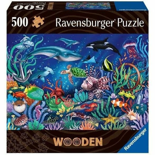 Puzzle Ravensburger Colorful Marine World 00017515 500 Piese - Jucarii si jocuri, Puzzle-uri și puzzle-uri