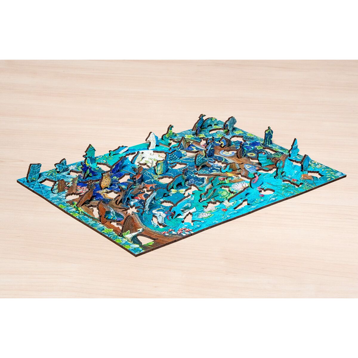Puzzle Ravensburger 17516 Fantasy Forest Lemn 500 Piese - Jucarii si jocuri, Puzzle-uri și puzzle-uri