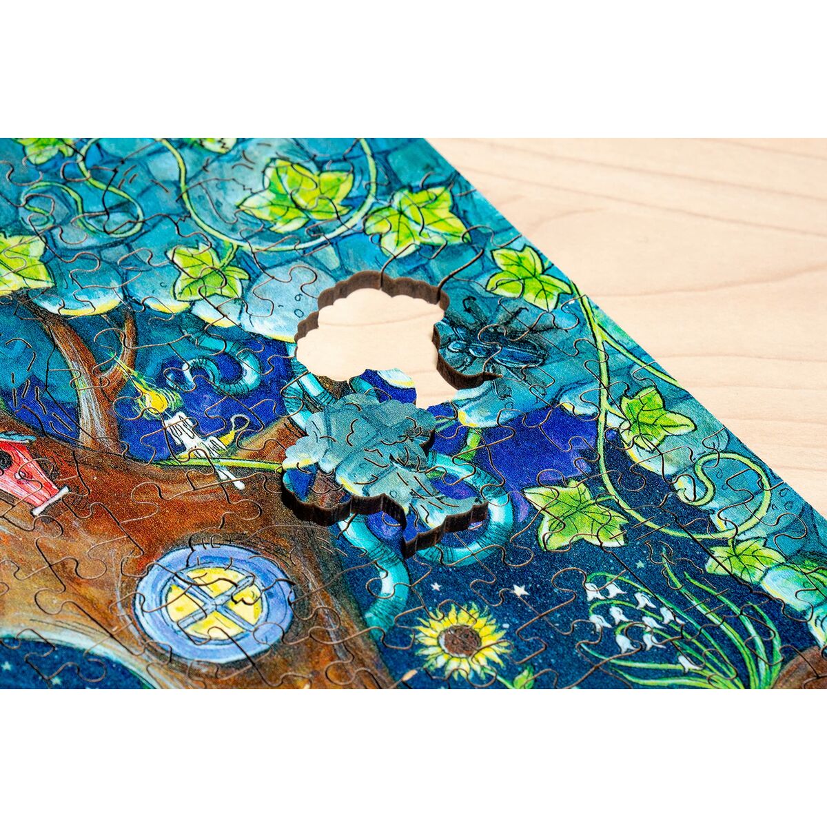Puzzle Ravensburger 17516 Fantasy Forest Lemn 500 Piese - Jucarii si jocuri, Puzzle-uri și puzzle-uri