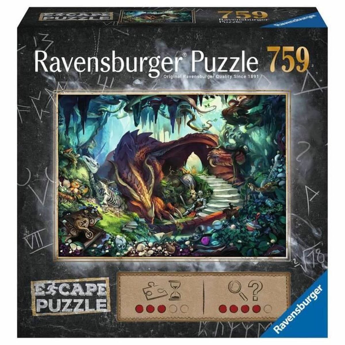 Puzzle Ravensburger escape 759 - Jucarii si jocuri, Puzzle-uri și puzzle-uri