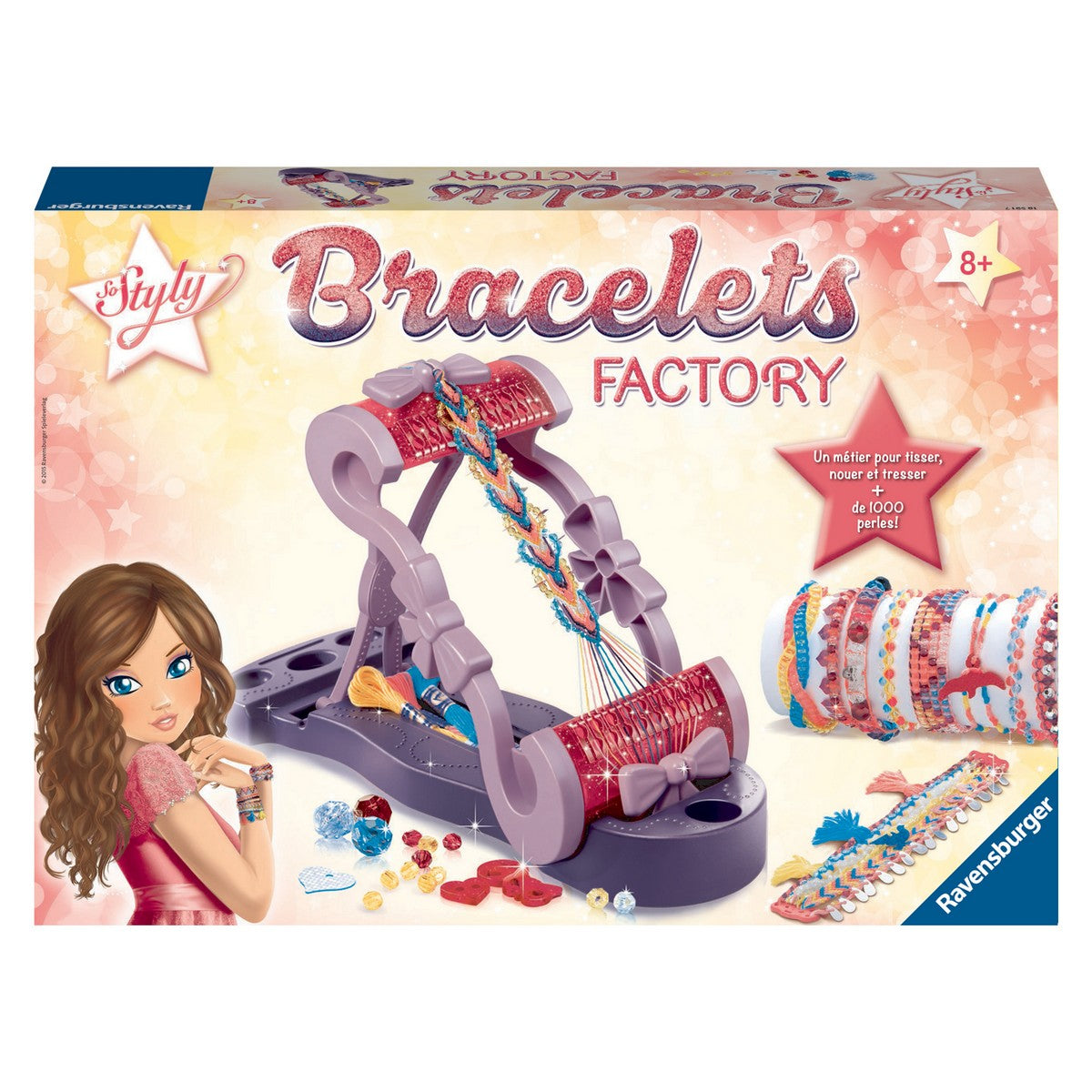 Mărgele pentru Brățări Ravensburger Bracelets Factory - Jucarii si jocuri, Activități creative
