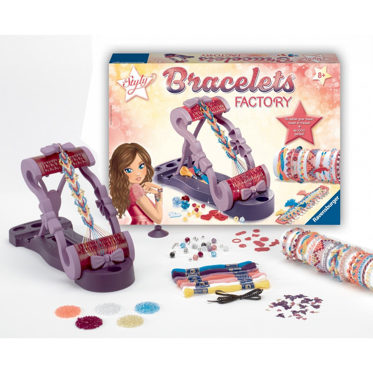 Mărgele pentru Brățări Ravensburger Bracelets Factory - Jucarii si jocuri, Activități creative