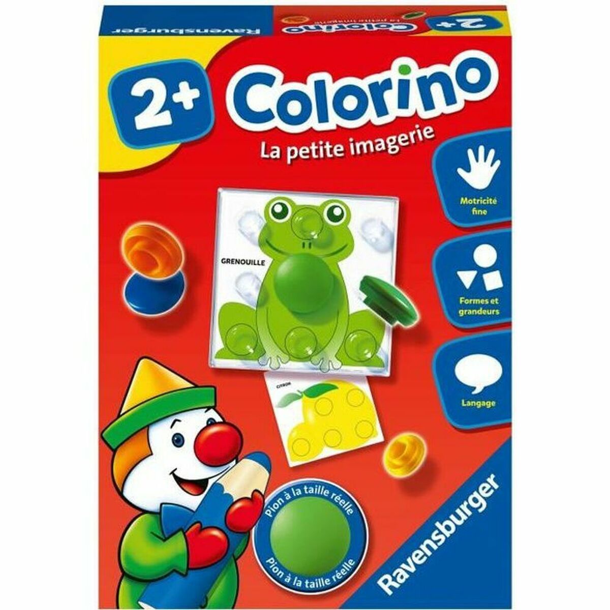 Joc de Masă Ravensburger Colorino The little imagery (FR) Portocaliu (Franceză) - Jucarii si jocuri, Jocuri și accesorii