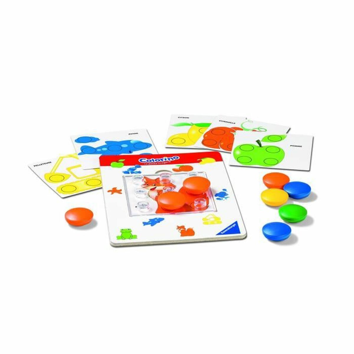 Joc de Masă Ravensburger Colorino The little imagery (FR) Portocaliu (Franceză) - Jucarii si jocuri, Jocuri și accesorii