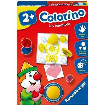 Joc Educație pentru Copii Ravensburger Colorino - Emotions Galben Roz (Franceză) (FR) - Jucarii si jocuri, Jocuri și accesorii