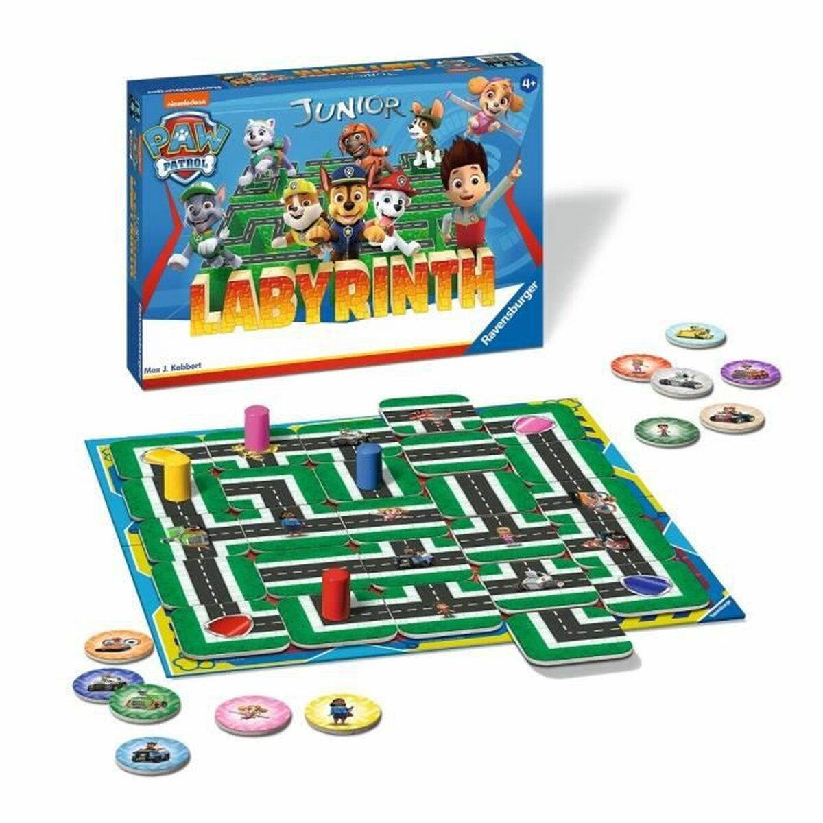 Joc de Masă Ravensburger Paw Patrol Junior Maze (FR) - Jucarii si jocuri, Jocuri și accesorii