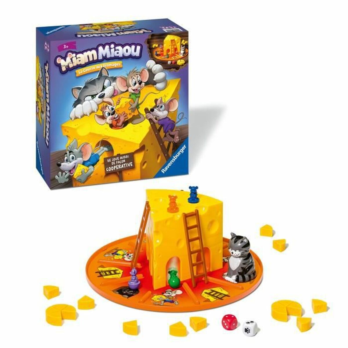 Joc de Masă Ravensburger Miam Miaou (FR) - Jucarii si jocuri, Jocuri și accesorii