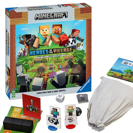 Joc de Masă Minecraft Heroes of the Village - Jucarii si jocuri, Jocuri și accesorii