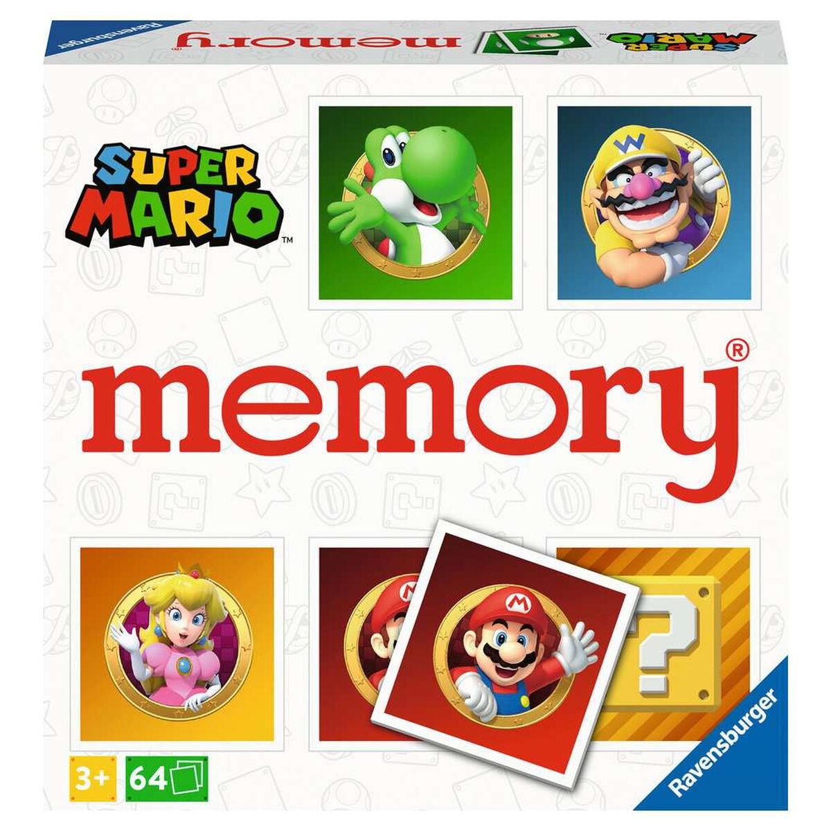 Joc Educativ Ravensburger Grand Memory - Super Mario Multicolor - Jucarii si jocuri, Jocuri și accesorii