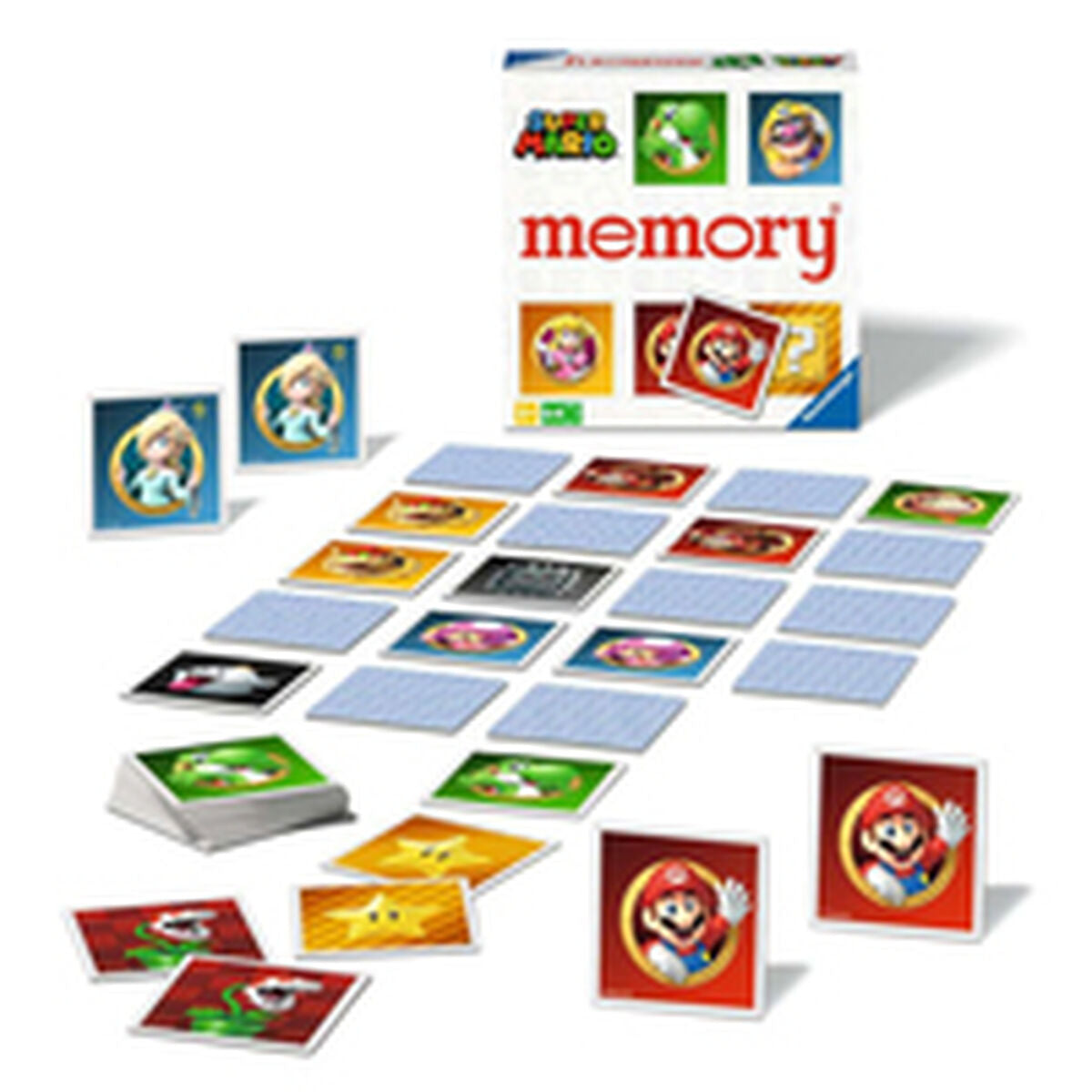 Joc Educativ Ravensburger Grand Memory - Super Mario Multicolor - Jucarii si jocuri, Jocuri și accesorii