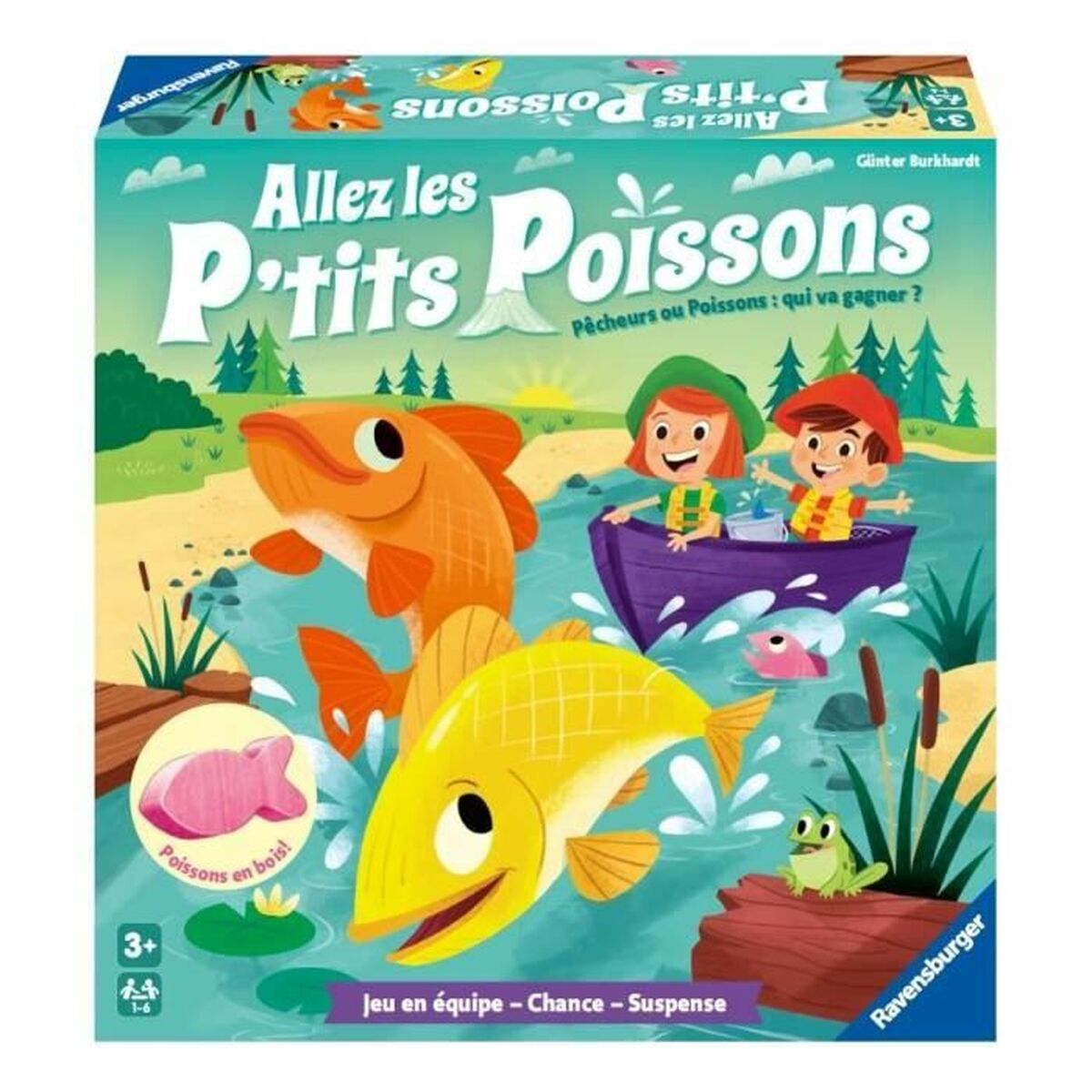 Joc de Masă Ravensburger Allez les P'tits Poissons (FR) - Jucarii si jocuri, Jocuri și accesorii