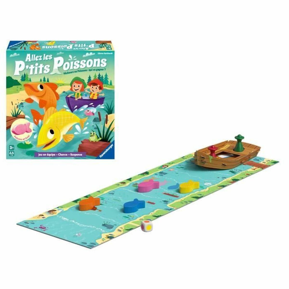 Joc de Masă Ravensburger Allez les P'tits Poissons (FR) - Jucarii si jocuri, Jocuri și accesorii