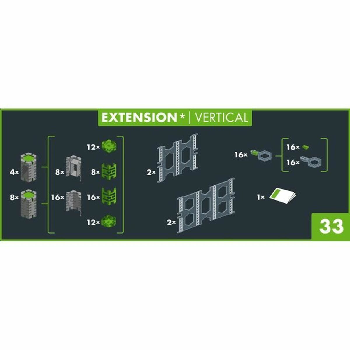 Set de Construcție Ravensburger GraviTrax PRO Extension 33 Piese - Jucarii si jocuri