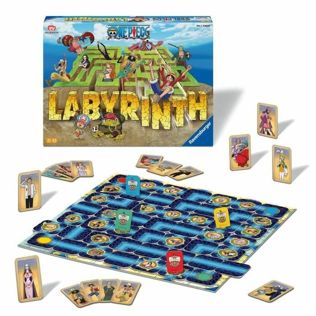 Joc de Masă Ravensburger One Piece Maze - Jucarii si jocuri, Jocuri și accesorii