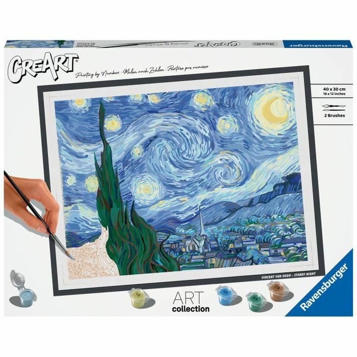 Joc de Masă Ravensburger CREART - VAN GOGH - Jucarii si jocuri, Jocuri și accesorii