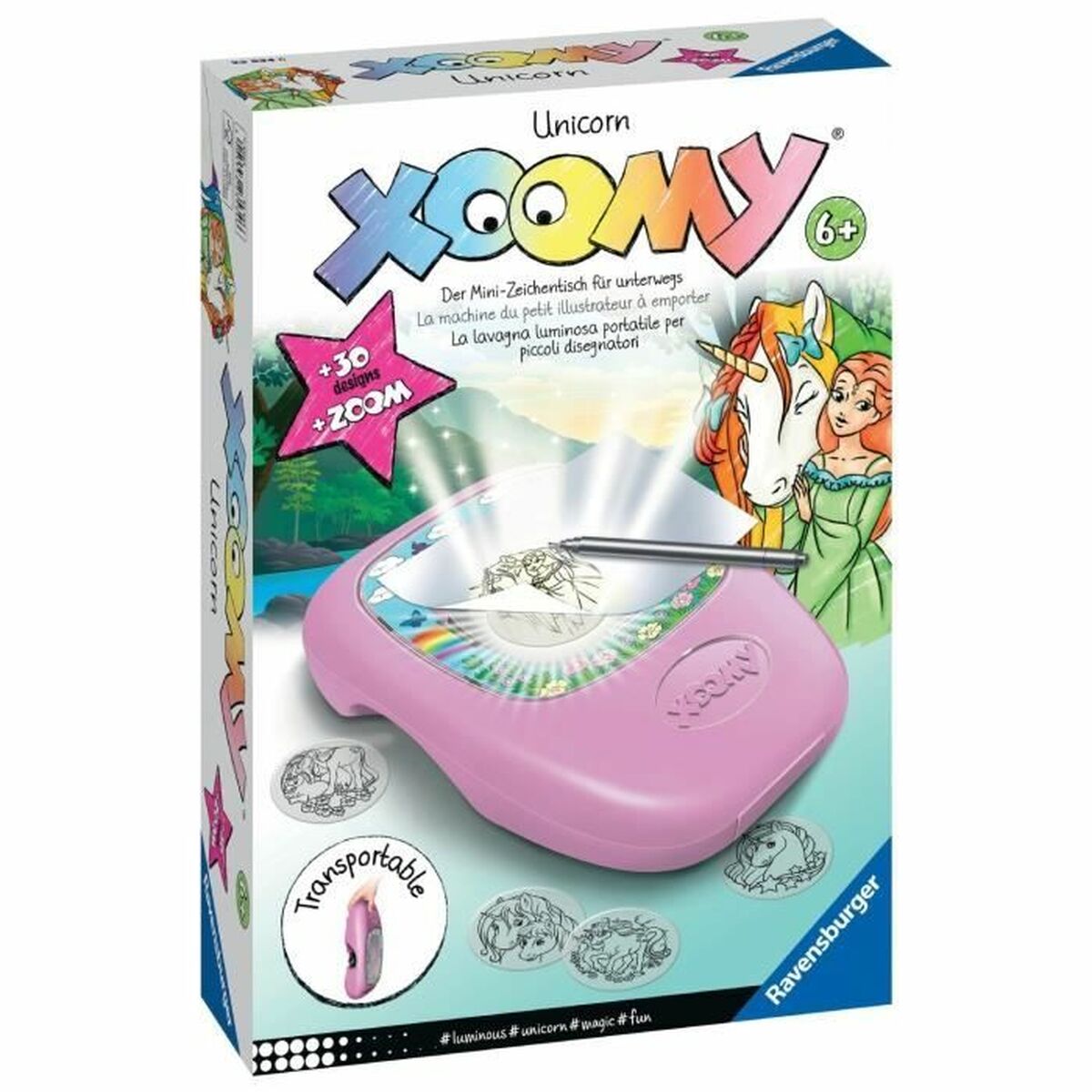 Set pentru desen Ravensburger Unicorn - Birou și papetărie, Arte și Meserii