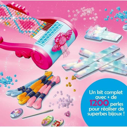 Kit de Creare Brățări și Coliere Ravensburger Disney Princesses loom Fashion creation Plastic - Jucarii si jocuri, Activități creative