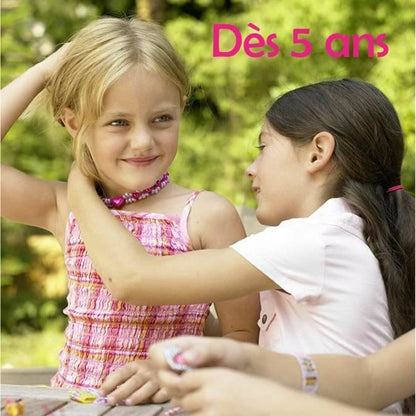 Kit de Creare Brățări și Coliere Ravensburger Disney Princesses loom Fashion creation Plastic - Jucarii si jocuri, Activități creative