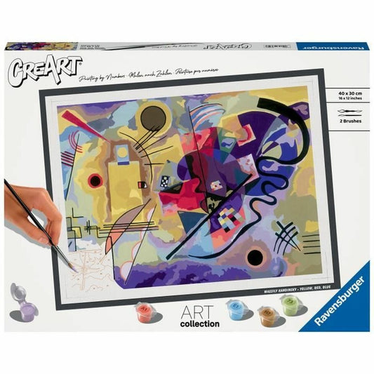 Puzzle pentru colorat Ravensburger Kandinsky - Jucarii si jocuri, Puzzle-uri și puzzle-uri
