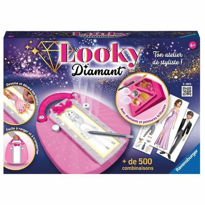 Studio de Modă Ravensburger Looky Diamant - Jucarii si jocuri, Activități creative