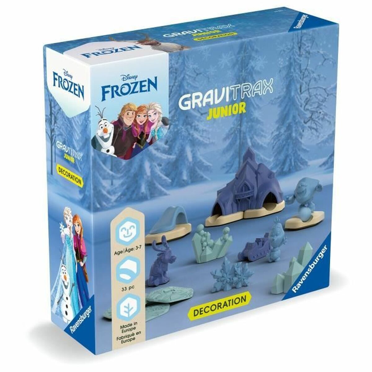 Joc de Masă Ravensburger Gravitrax Junior Frozen Expansion Set - Jucarii si jocuri, Jocuri și accesorii