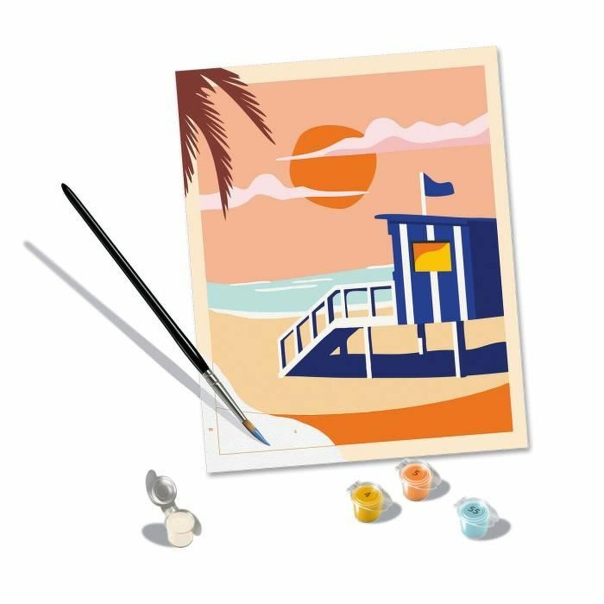 Set pentru desen Ravensburger - Birou și papetărie, Arte și Meserii