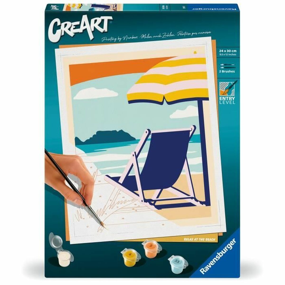Set pentru desen Ravensburger - Birou și papetărie, Arte și Meserii