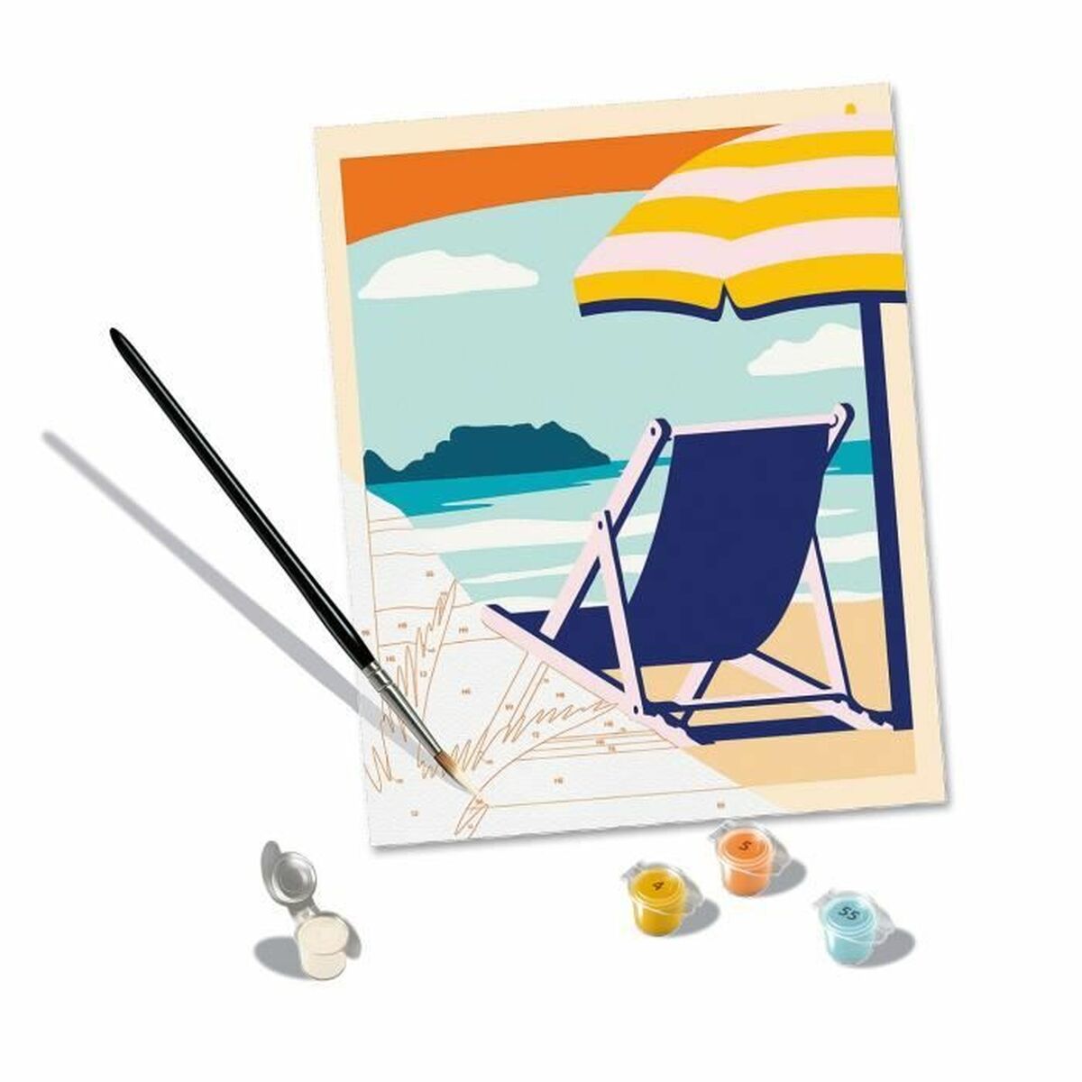 Set pentru desen Ravensburger - Birou și papetărie, Arte și Meserii