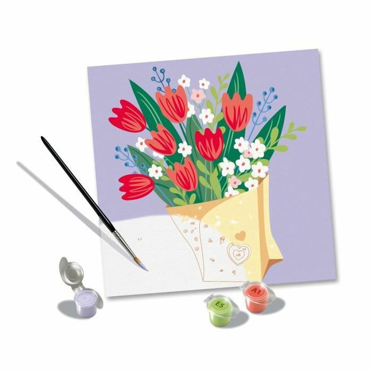 Set pentru desen Ravensburger - Birou și papetărie, Arte și Meserii