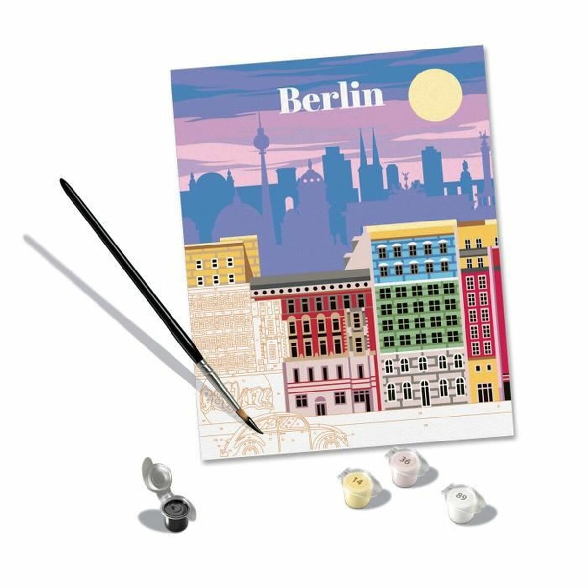 Set pentru desen Ravensburger Creart - Birou și papetărie, Arte și Meserii