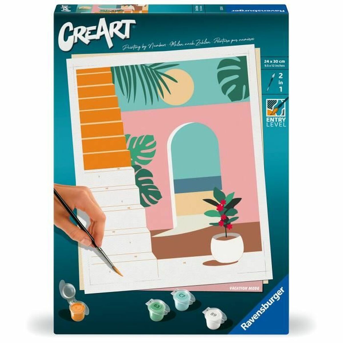 Set pentru desen Ravensburger Creart - Birou și papetărie, Arte și Meserii