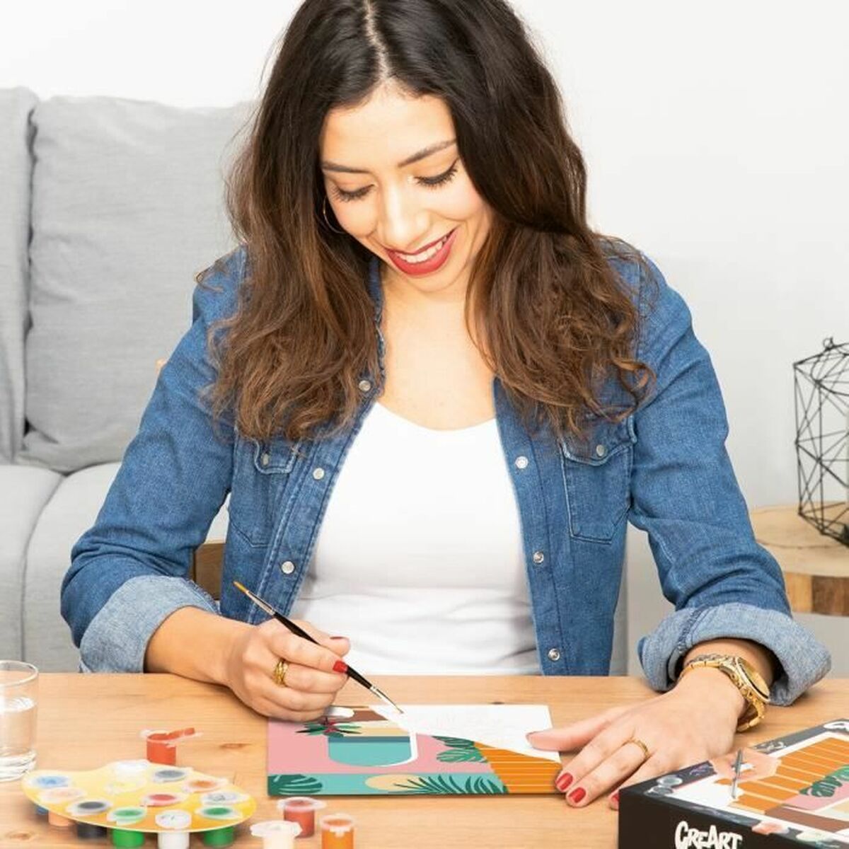 Set pentru desen Ravensburger Creart - Birou și papetărie, Arte și Meserii
