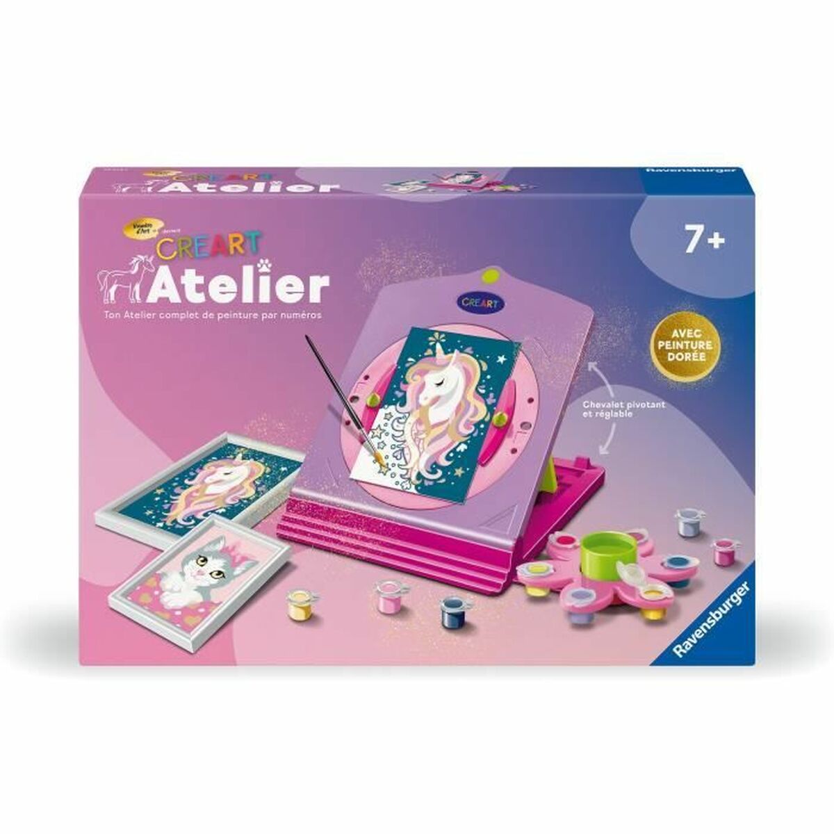Set pentru desen Ravensburger Creart - Birou și papetărie, Arte și Meserii