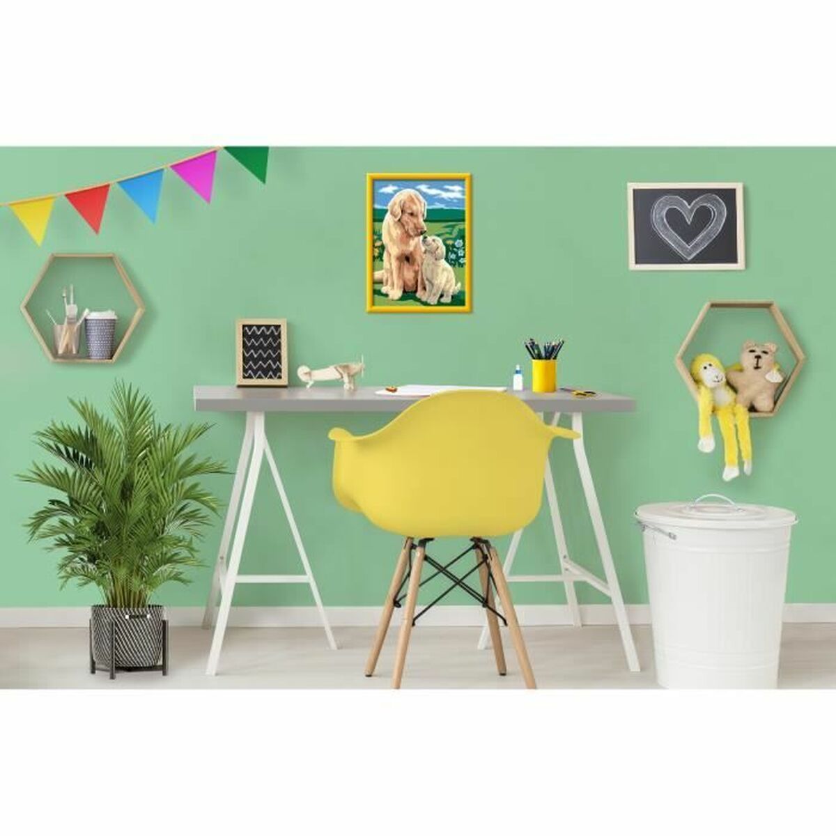 Set pentru desen Ravensburger - Birou și papetărie, Arte și Meserii