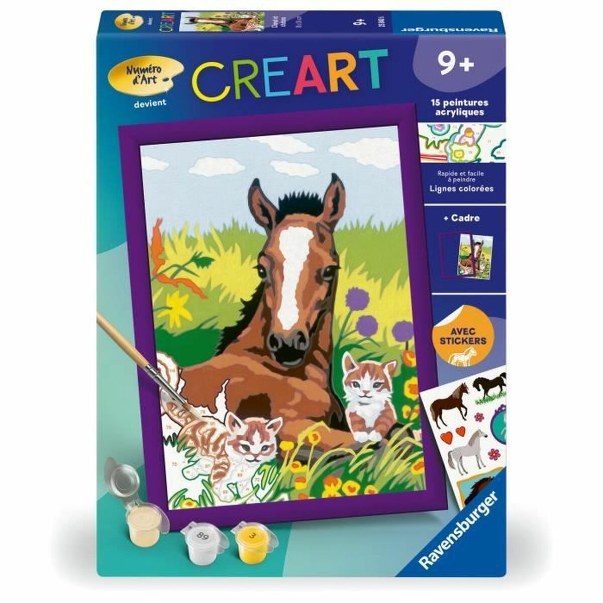Set pentru desen Ravensburger Creart - Birou și papetărie, Arte și Meserii