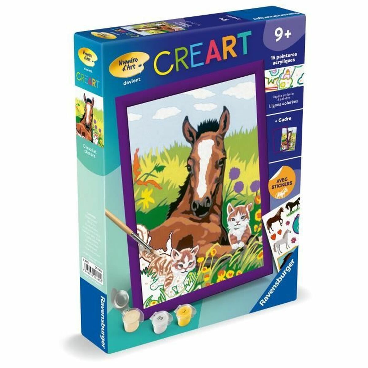 Set pentru desen Ravensburger Creart - Birou și papetărie, Arte și Meserii